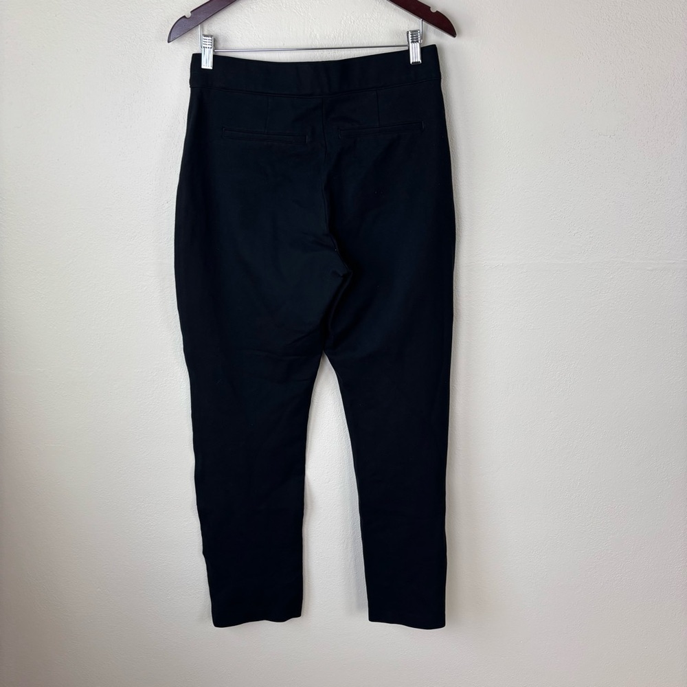 Spanx The Perfect Pant Slim Straight Ponte Knit In Black Size Large Tall 20254T - Picture 5 of 7